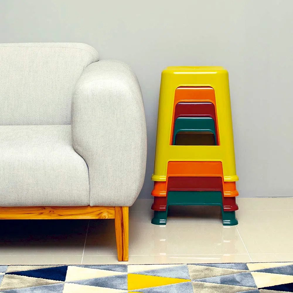 Banquetas Butacas Plástico Bela Vista Color Mor