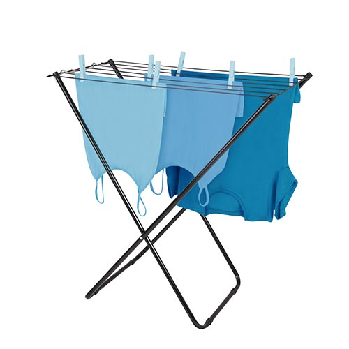 Tendedero De Piso Acero Slim 79x42x79 Mor