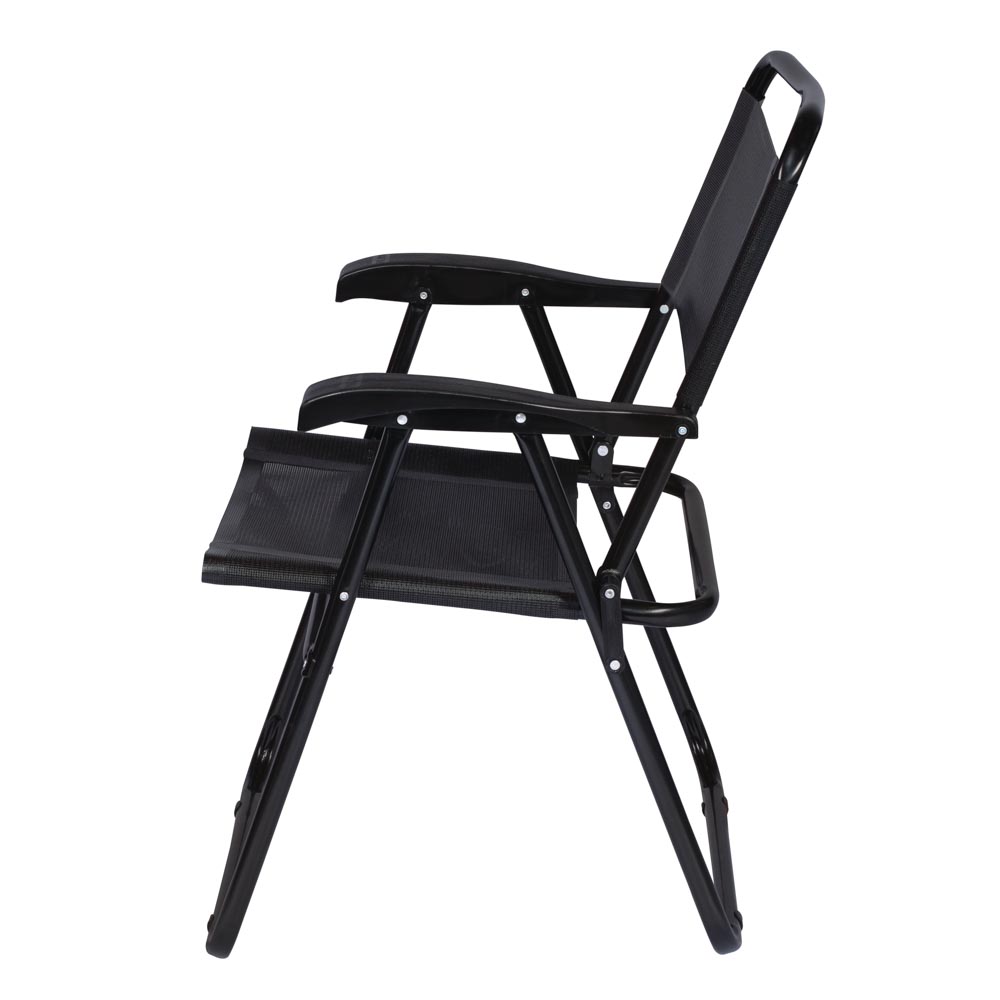 Sillas Playeras Master Acero Negro Mor