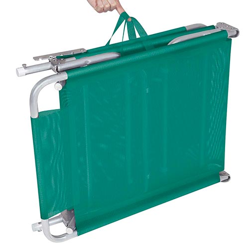 Reposeras Sillas Aluminio Turquesa Mor