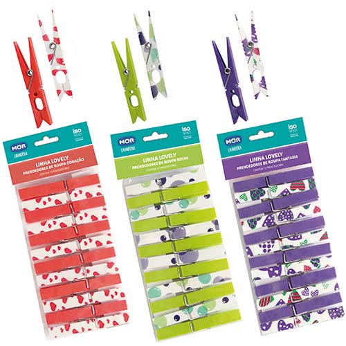 Palillos Lovely 12 Piezas Surtidos Mor